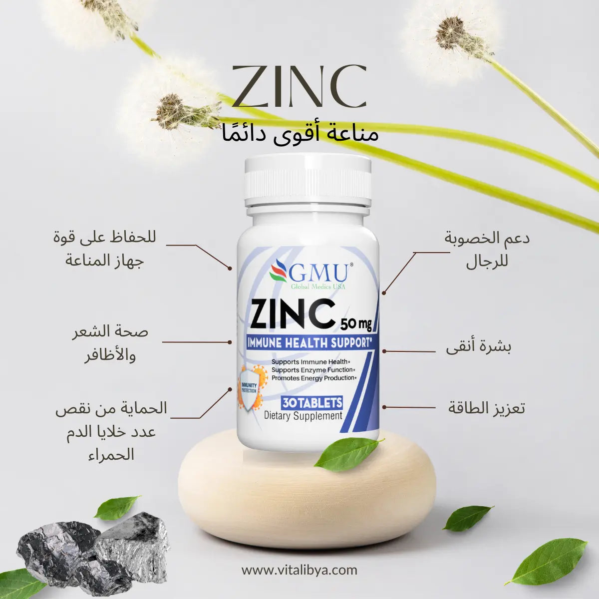 Zinc الزنك